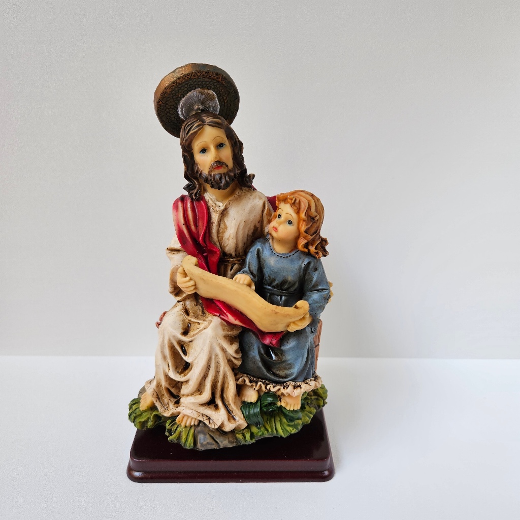 Pajangan Yesus dan Anak Kecil – 20 cm