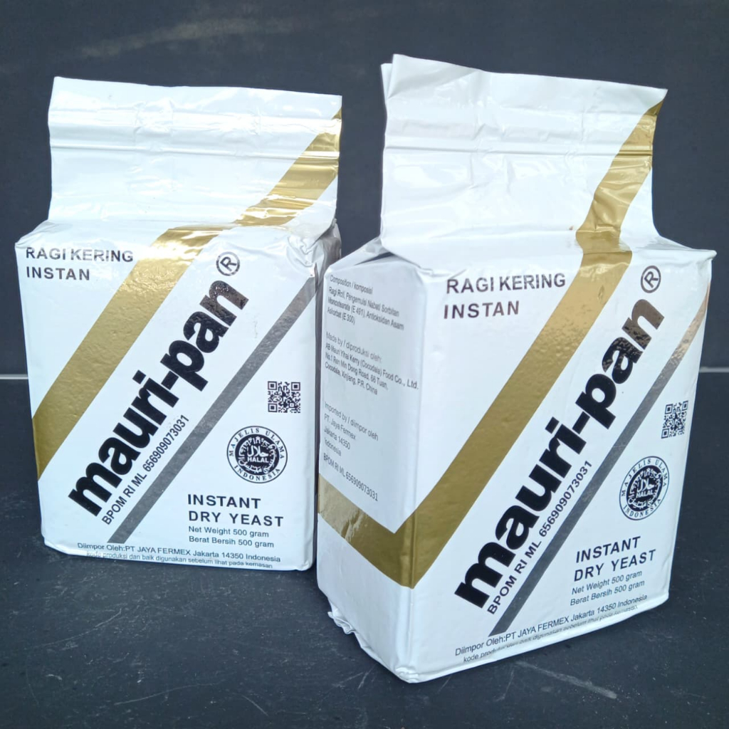 Pengembang Kue Ragi Kering Mauripan 500gr ( Pak ) [ Original ]