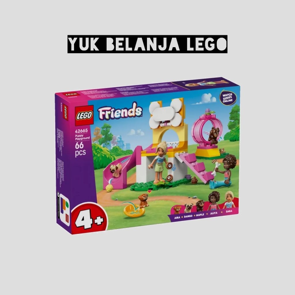 LEGO Friends 42665 Puppy Playground (66 Pieces)