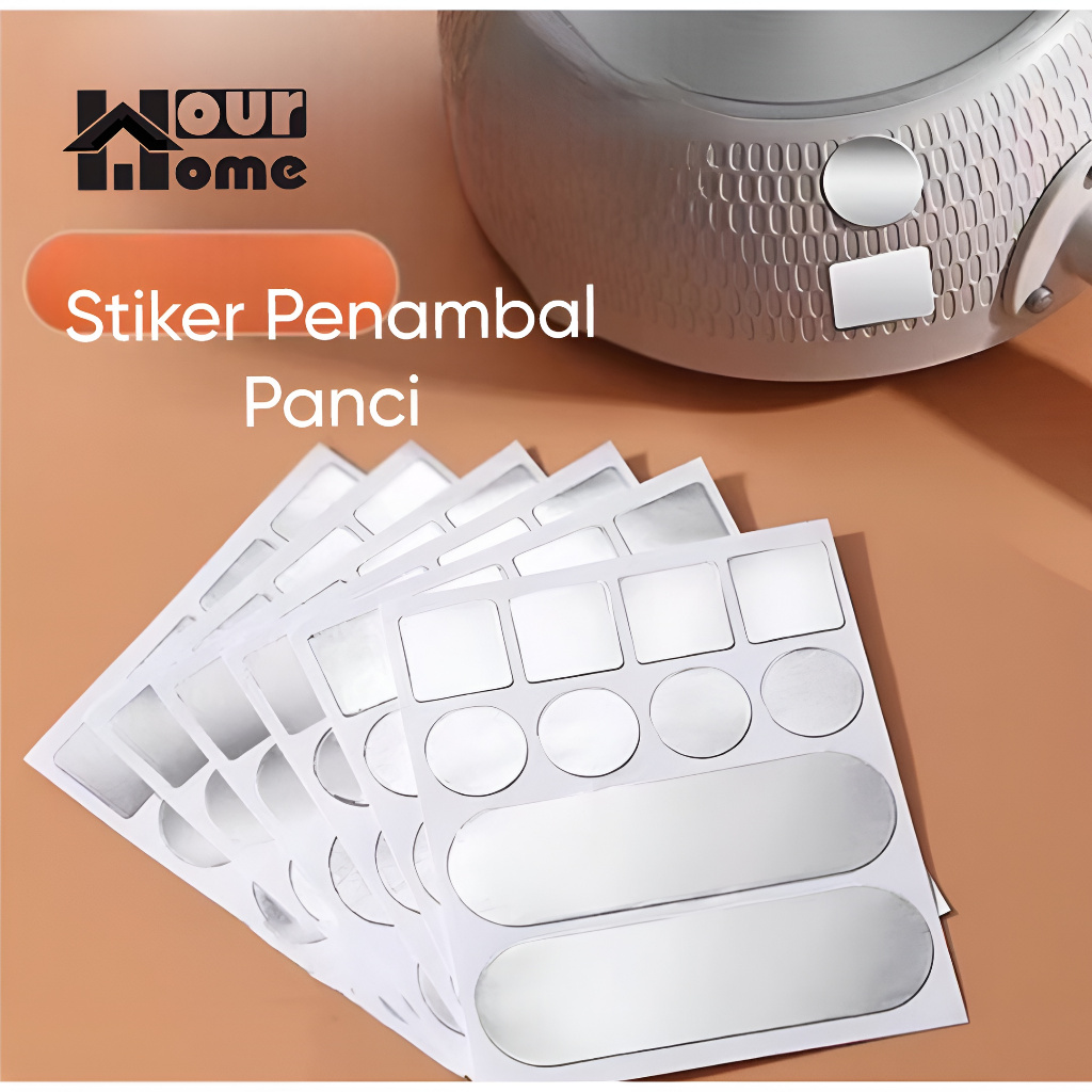 Stiker Penambal Panci Aluminium Lem Tambal Lubang Panci Bocor Tahan Panas