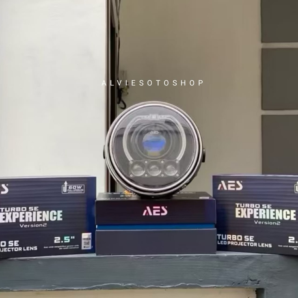 Lampu biled Ninja Ss Biled Aes Turbo Experince Set Mini Laser