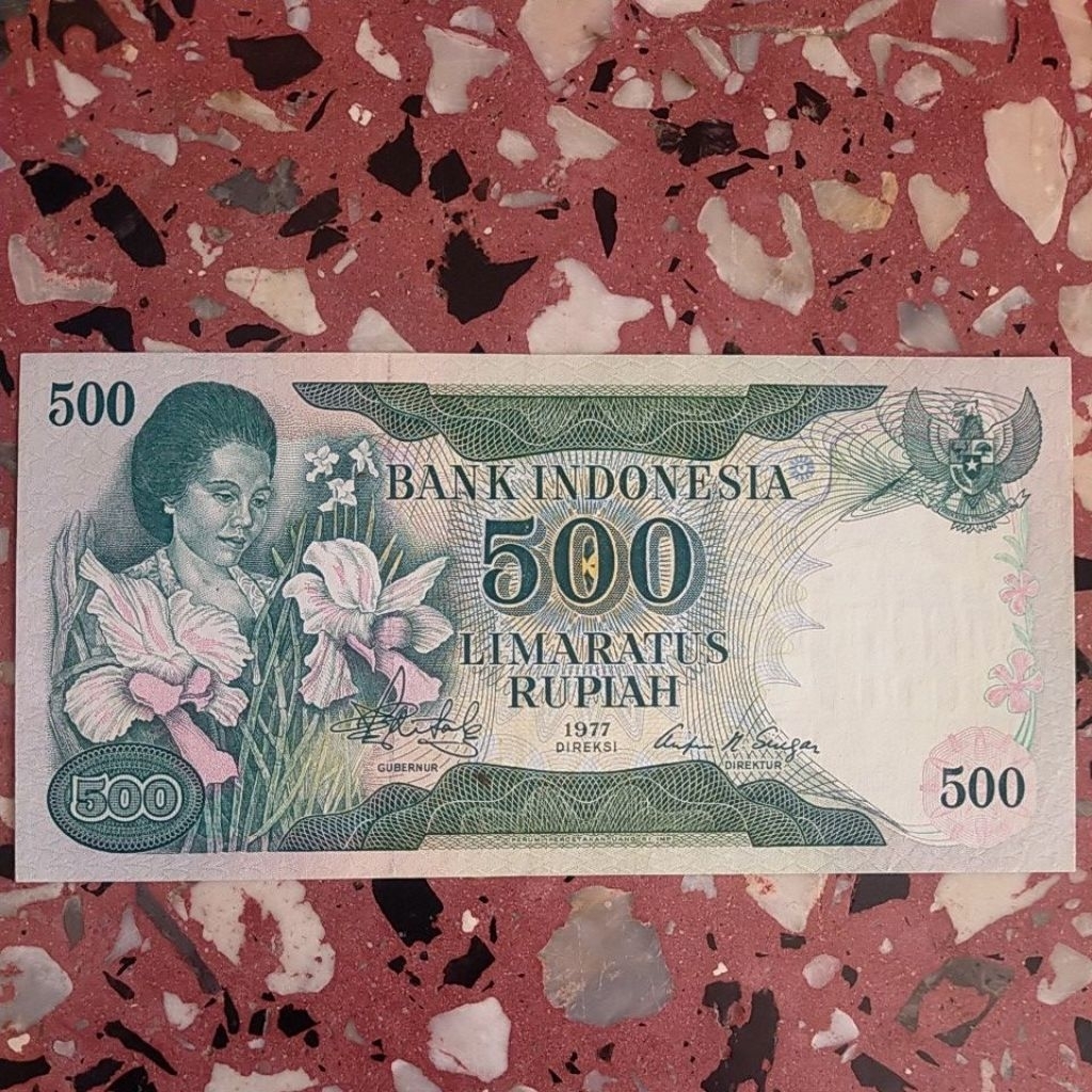 500 rupiah konde tahun 1977