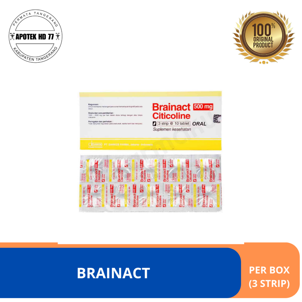 BRAINACT 500mg | citicoline