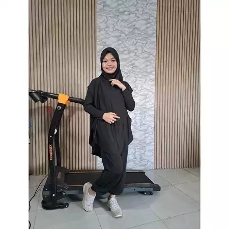 Setelan baju Olahraga Wanita Muslimah setelan Baju Olahraga Jersey premium Wanita Celana Jogger