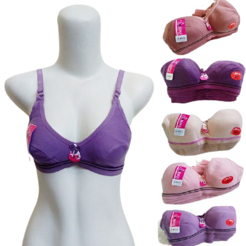 Bh Sport Bh Wanita Tanpa Kawat dan Busa LORINA