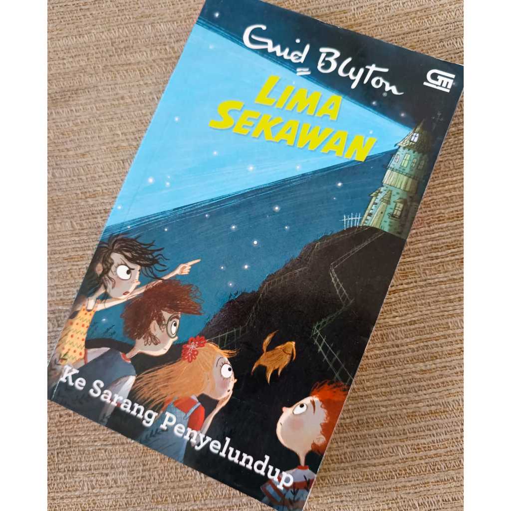 Lima Sekawan Ke Sarang Penyelundup (Cet. baru 2023) Enid Blyton Gramedia Preloved