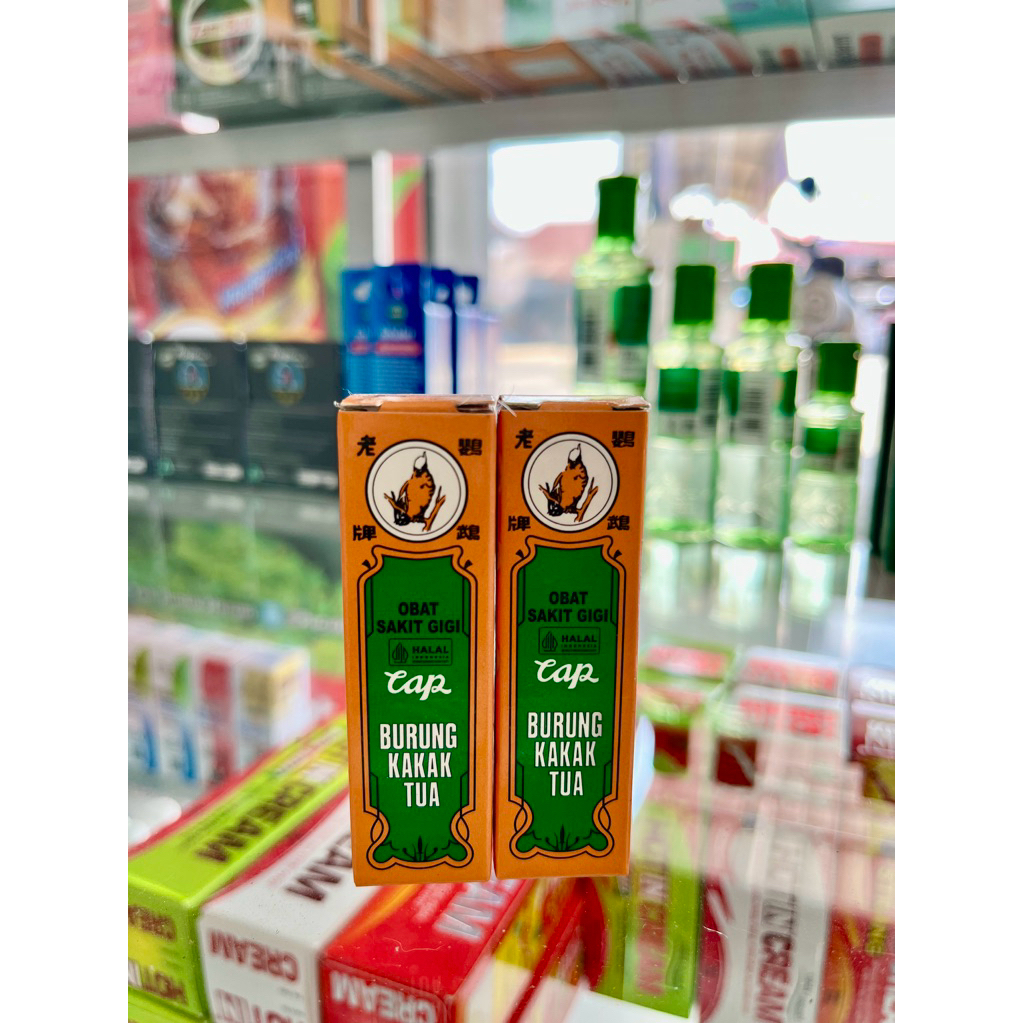 OBAT SAKIT GIGI BURUNG KAKAK TUA