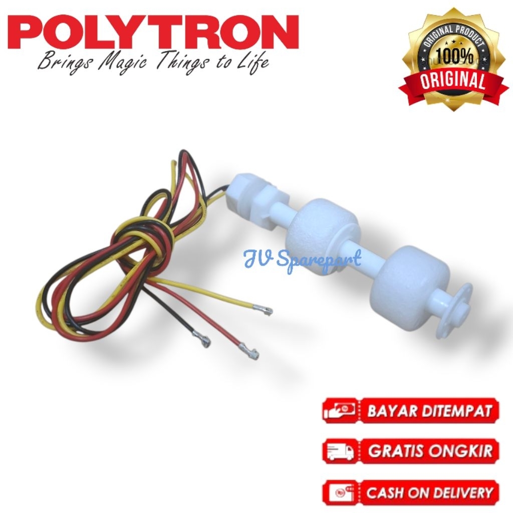 Pelampung Dispenser Polytron Galon Bawah 3 Kabel / Sensor Pelampung Dispenser Polytron