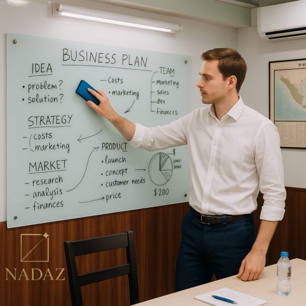 

glassboard papan tulis kaca 120 x 180 cm - Nadaz - glassboard magnetic / papan tulis kaca glassboard/ glass board