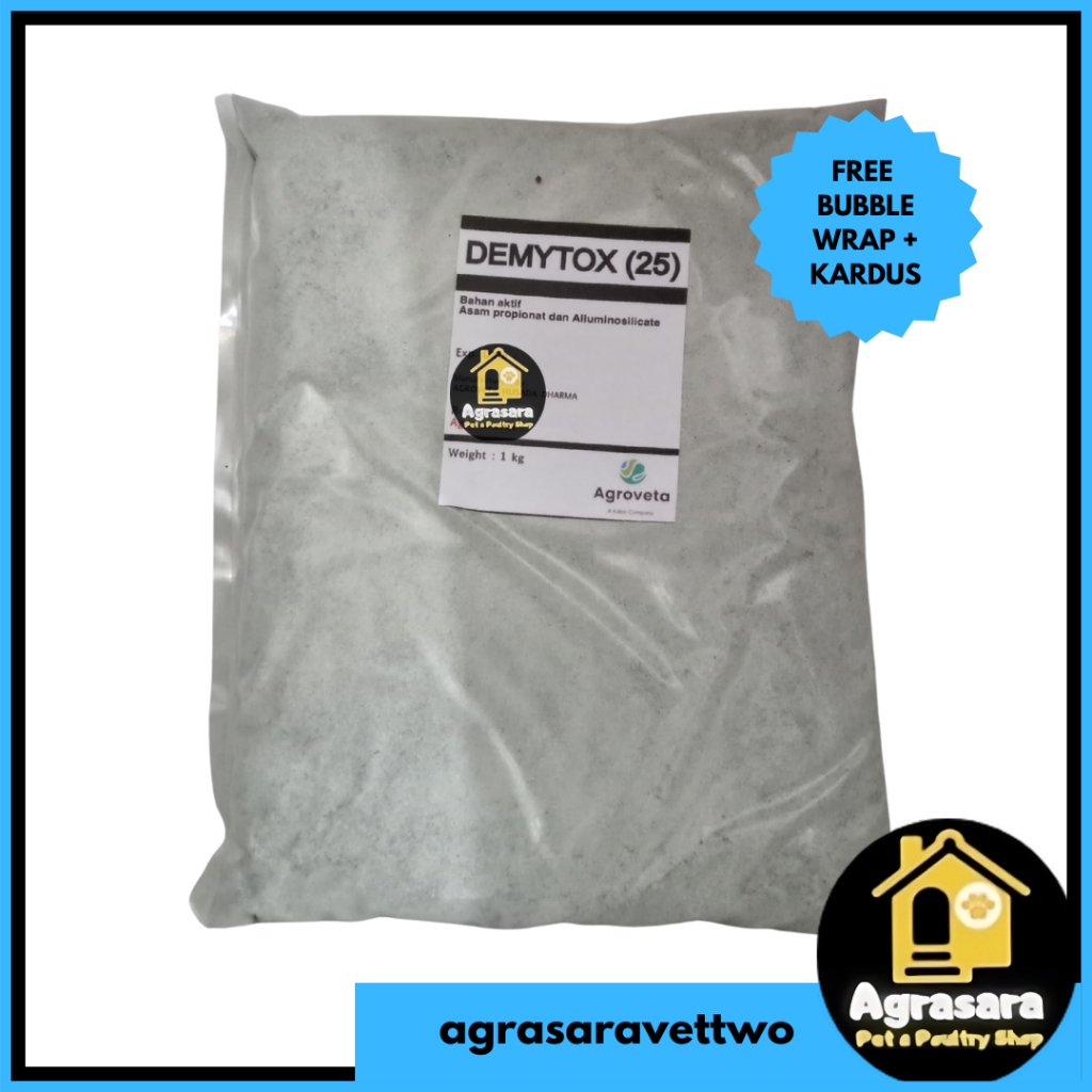 DEMYTOX-25 1 KG - anti jamur anti toxin mycotoxin pakan ternak