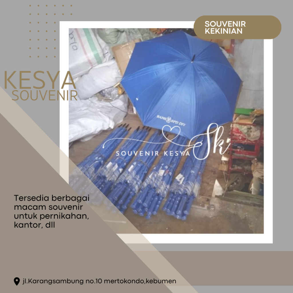TERMURAH Payung Standar, Payung Promosi, Payung Souvenir, Payung Hadiah, souvenir pernikahan, souven