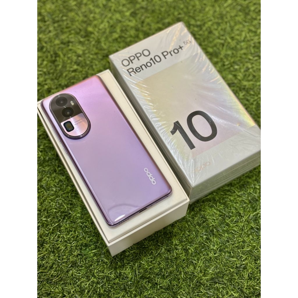 OPPO RENO 10 PRO PLUS 5G 12/256GB SECOND LENGKAP MULUS NOMINUS RESMI INDONESIA