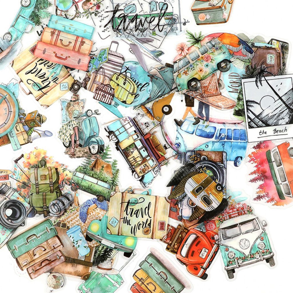 

[50 pcs] DECO STICKER | STICKER DIY | JURNAL AESTHETIC [DS-162] LUAR RUANGAN Animasi Karakter Cartoon Sticker Koper, HP Laptop Tumbler Komputer