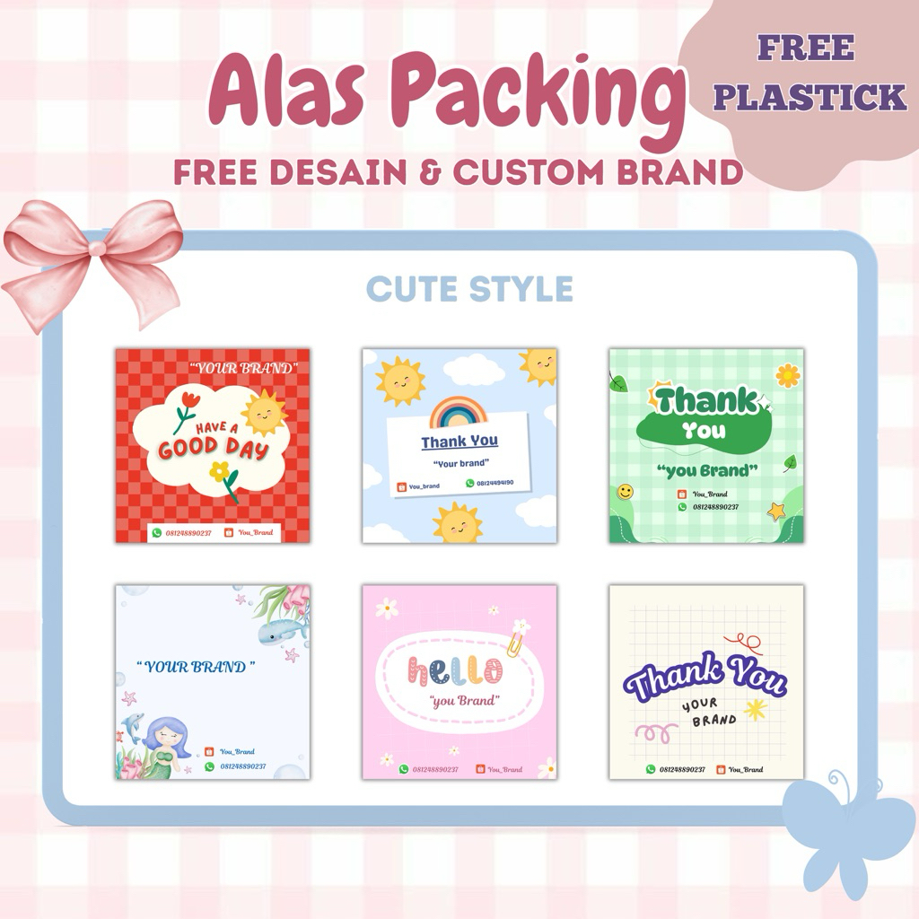 {FREE PLASTIK}ALAS PACKING//ALAS GELANG ACCESORIES//ALAS CINCIN//CUSTOM