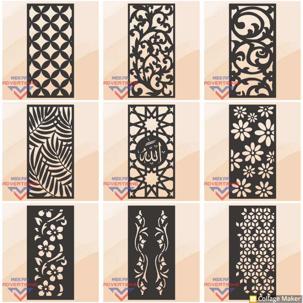 KRAWANGAN PVC BOARD HITAM / ORNAMEN PVC FOAM BOARD HITAM TEBAL 5MM UKURAN 30X60