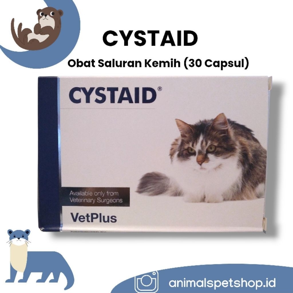 Cystaid isi 30 (Obat Saluran Kemih) kucing