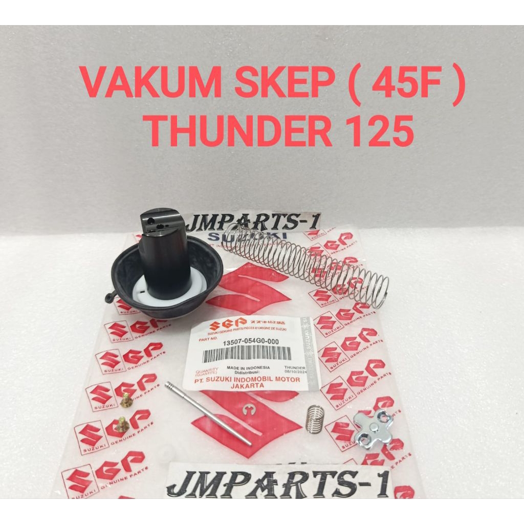 VAKUM SKEP ( 45F ) SUZUKI THUNDER 125 LAMA THUNDER NEW KARET PAKUM KARBU DIAPHRAGMA DIAFRAGMA CARBUR