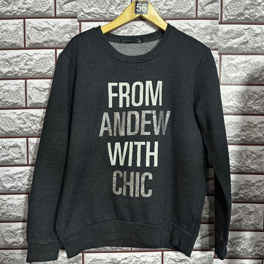 Andew Abu Gelap - From Andew with Chic (Crewneck)