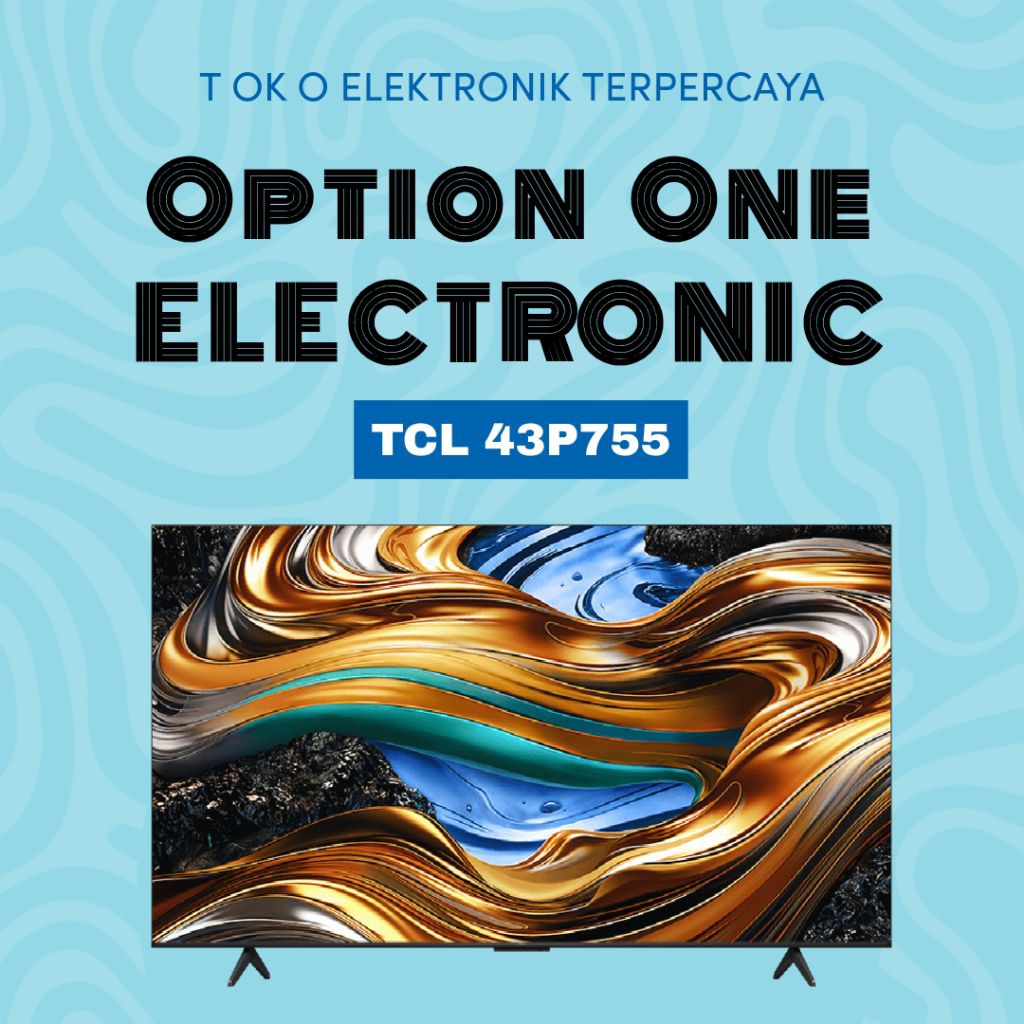 TCL 43P755 4K GOOGLE TV 43 inch