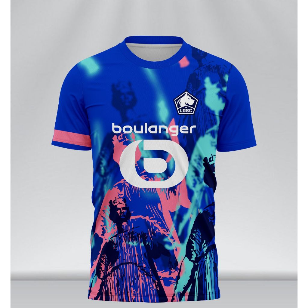 Jersey LOSC Lille Fourth 2023 2024 Full Printing