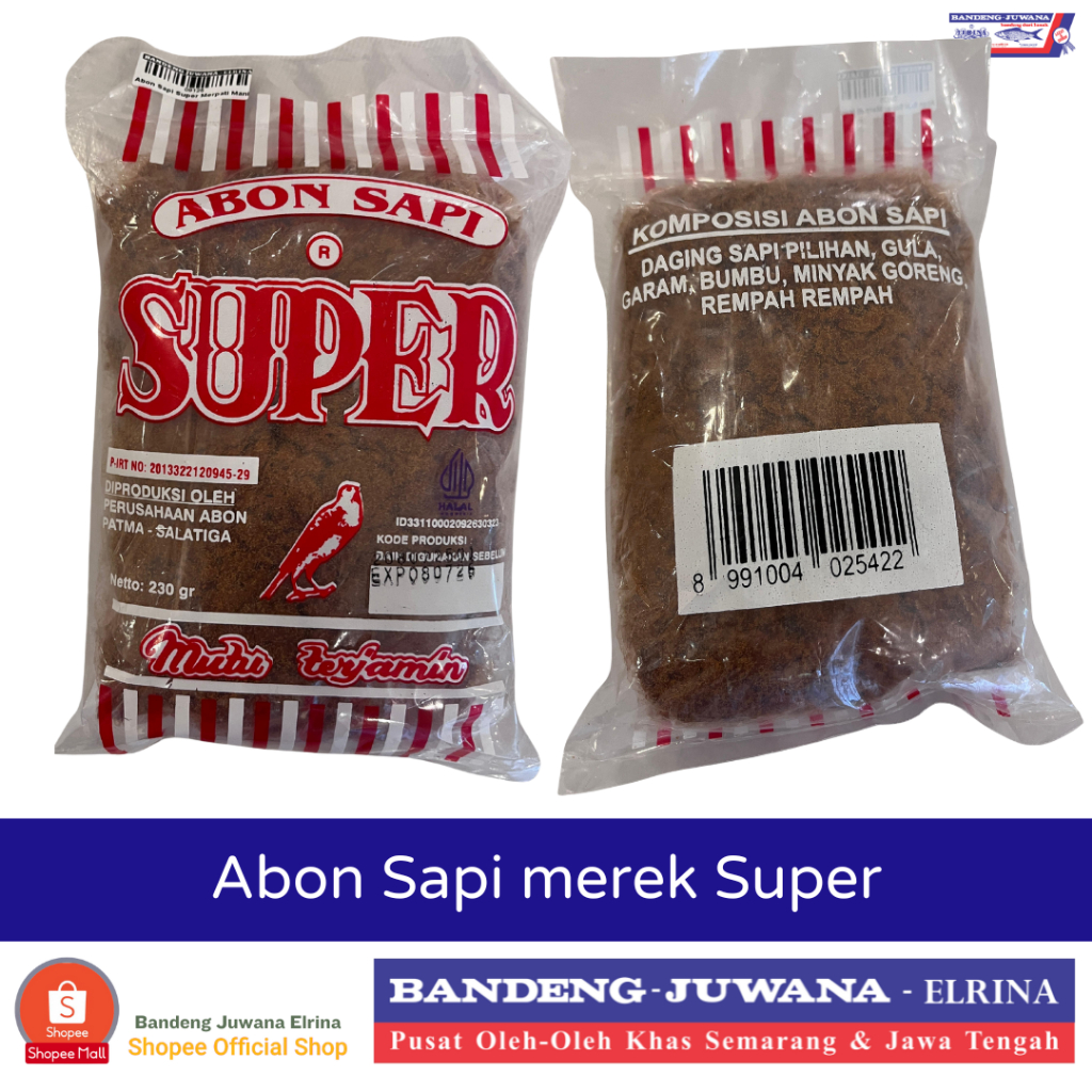 Abon Sapi Merek Super dari Salatiga