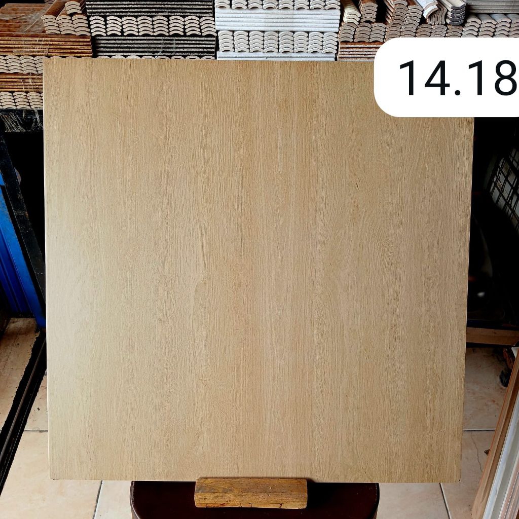 Keramik Catting 60x60 motip kayu matte