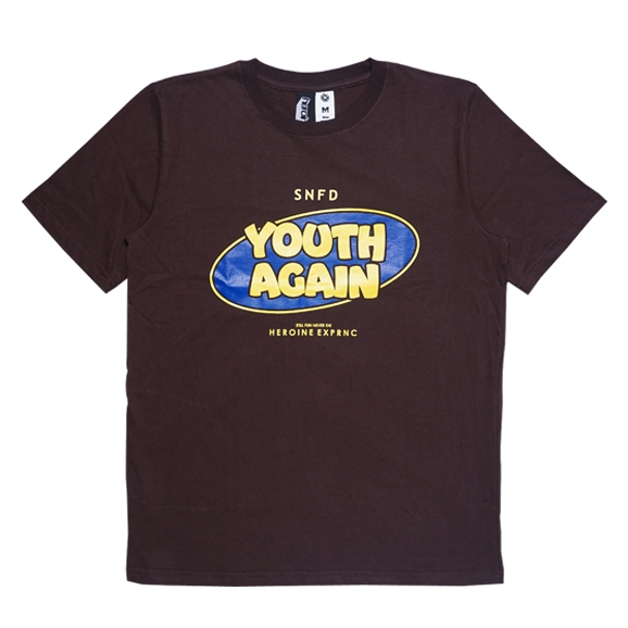 Heroine Exprnc Kaos T-shirt Undying Brown Unisex