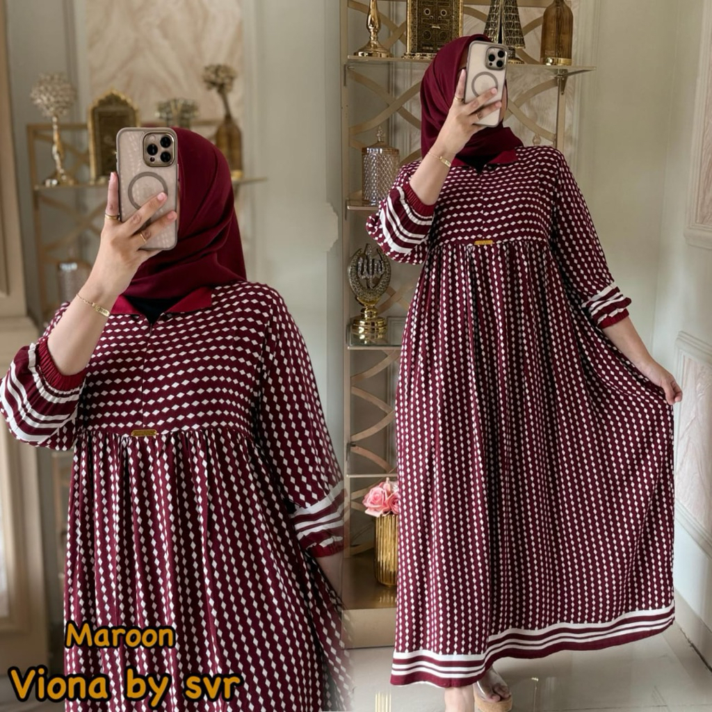 daster viona by svr dress rayon premium