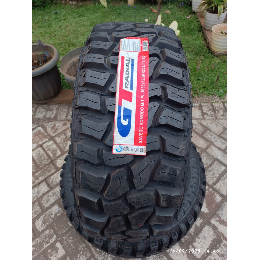 PROMO GT Komodo MT Plus 33x12.5 R20 - Ban Mobil