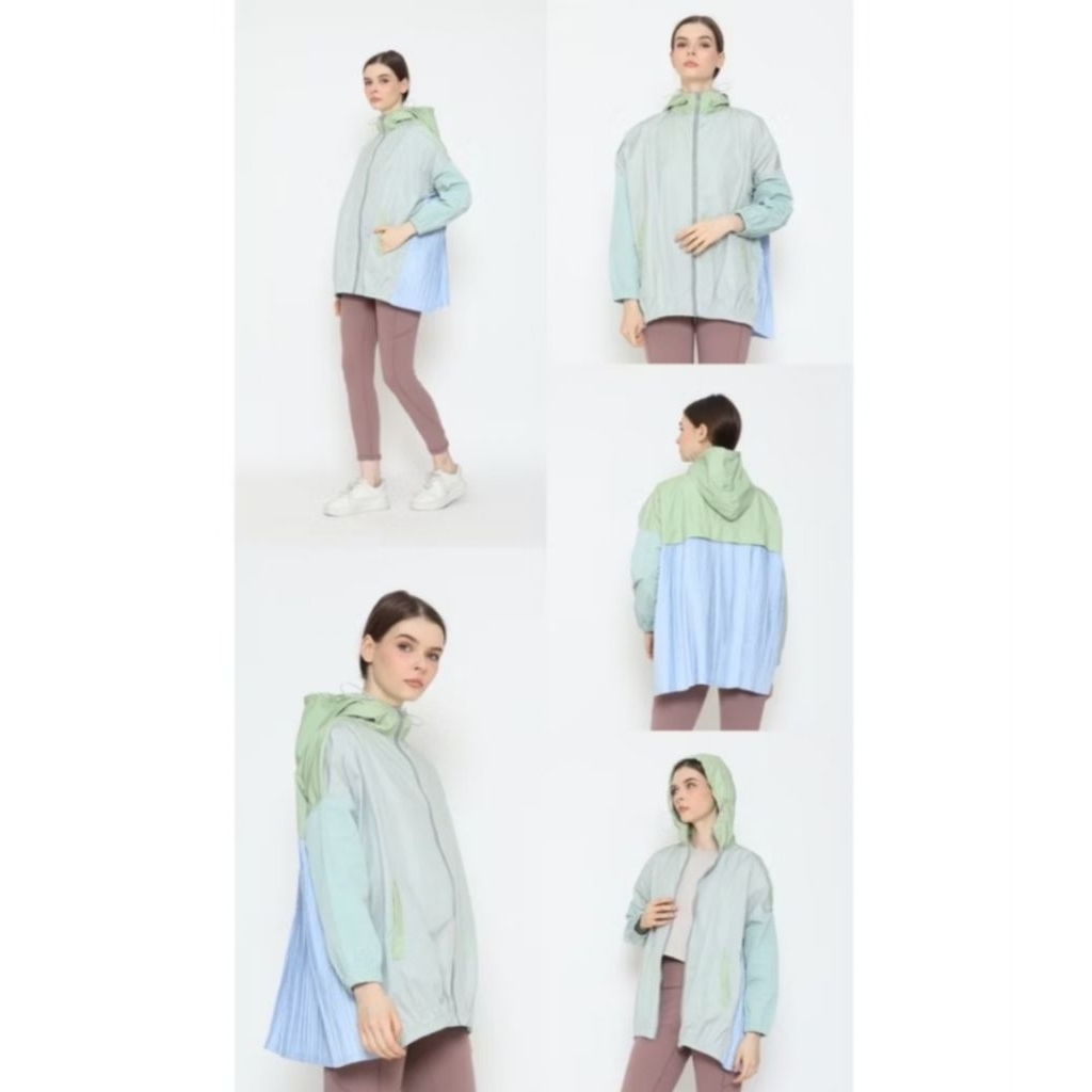 SENYA.CO JAKET OLAHRAGA MACAROON/JAKET SENYA WANITA WARNA MINTSEA