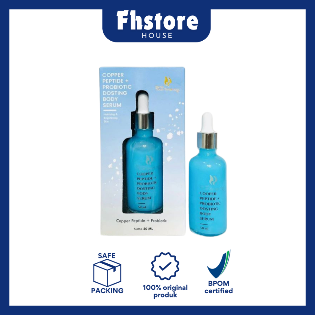 [ FHSTORE ] Houseofbeauty Cooper Peptide Dosting Body Serum Pemutih Serum Badan Whitedose