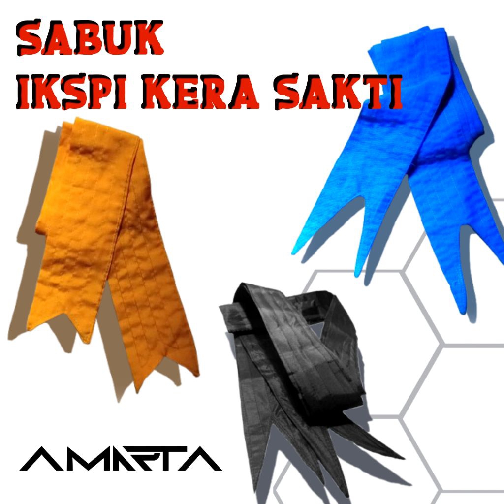 Sabuk IKSPI Kera Sakti kain drill sabuk Duplikat (bukan sabuk ori)