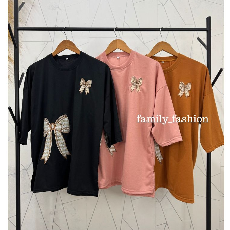 Baju Atasan Wanita  Fista Terry Bordir Wanita Muslim Panjang