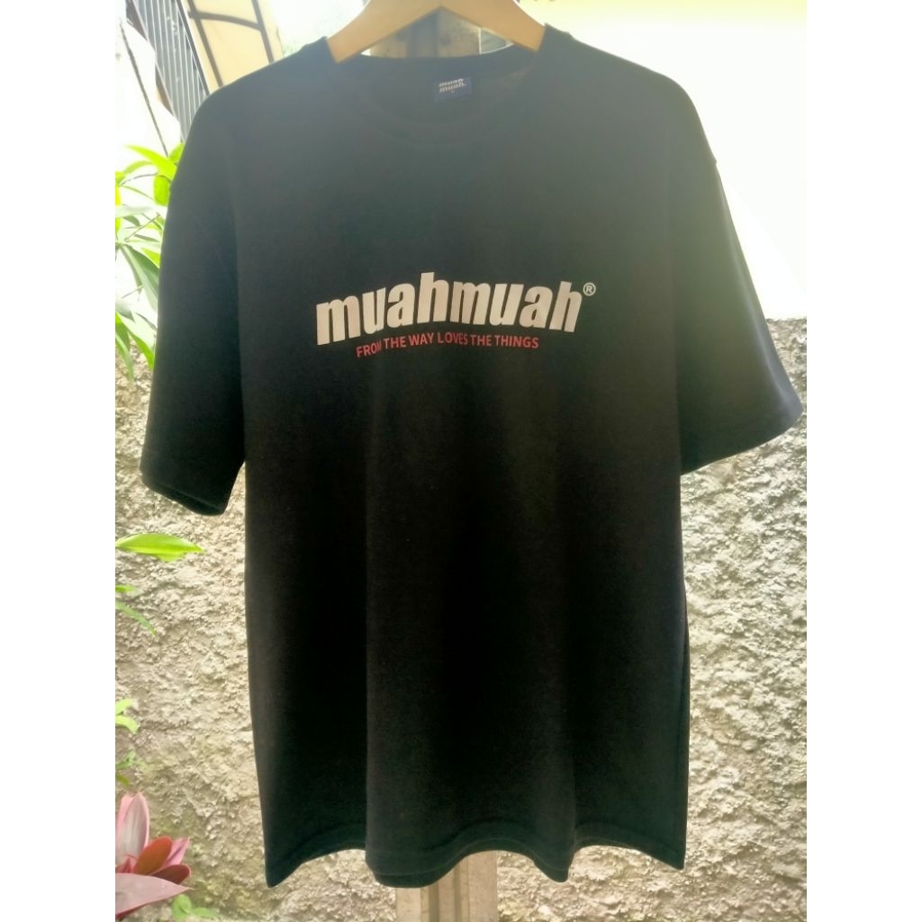 kaos muah muah second