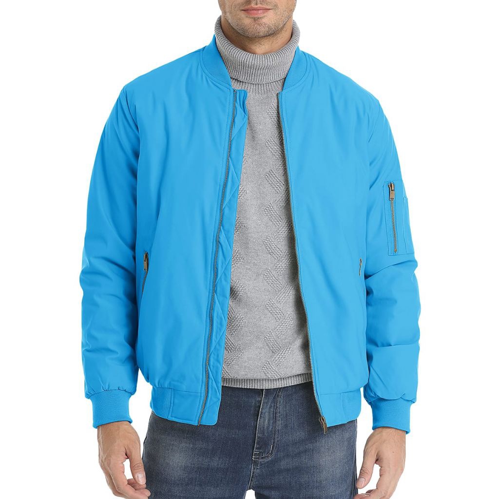 JAKET PRIA-JAKET BOMBER MENYALA-JAKET MODIS-JAKET TEBAL