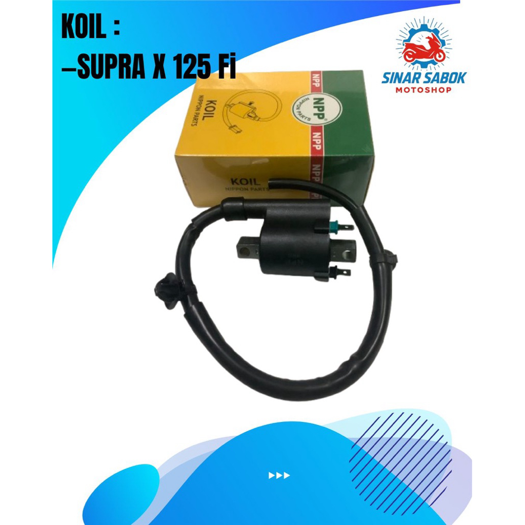 KOIL NPP SUPRA X 125 Fi injeksi 72100-K4100 NPP