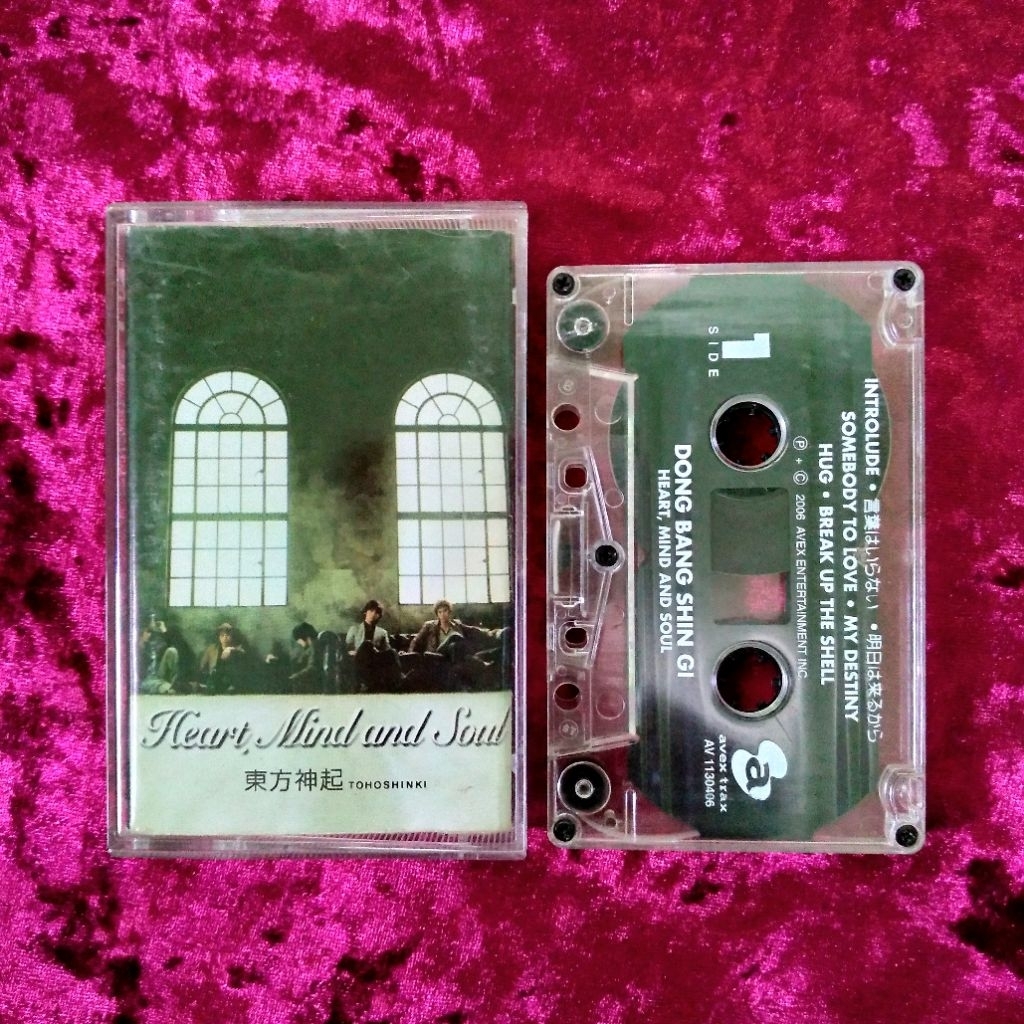 Kaset Dong Bang Shin Gi (TVXQ) - Heart, Mind And Soul