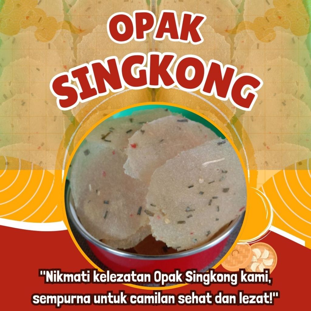OPAK SINGKONG Banyumasan Renyah gurih murah kemasan 500 gram