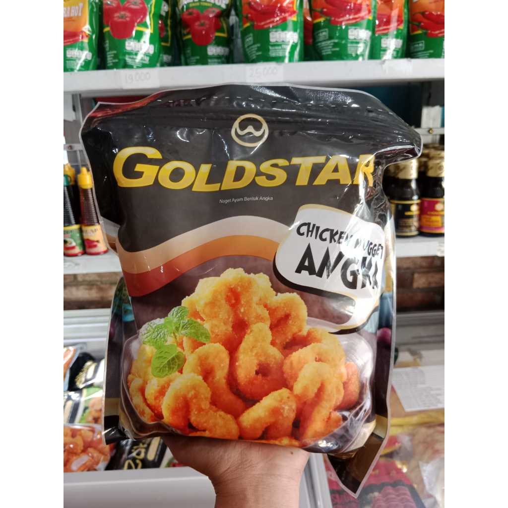 

GOLDSTAR CHICKEN NUGGET ANGKA 500g