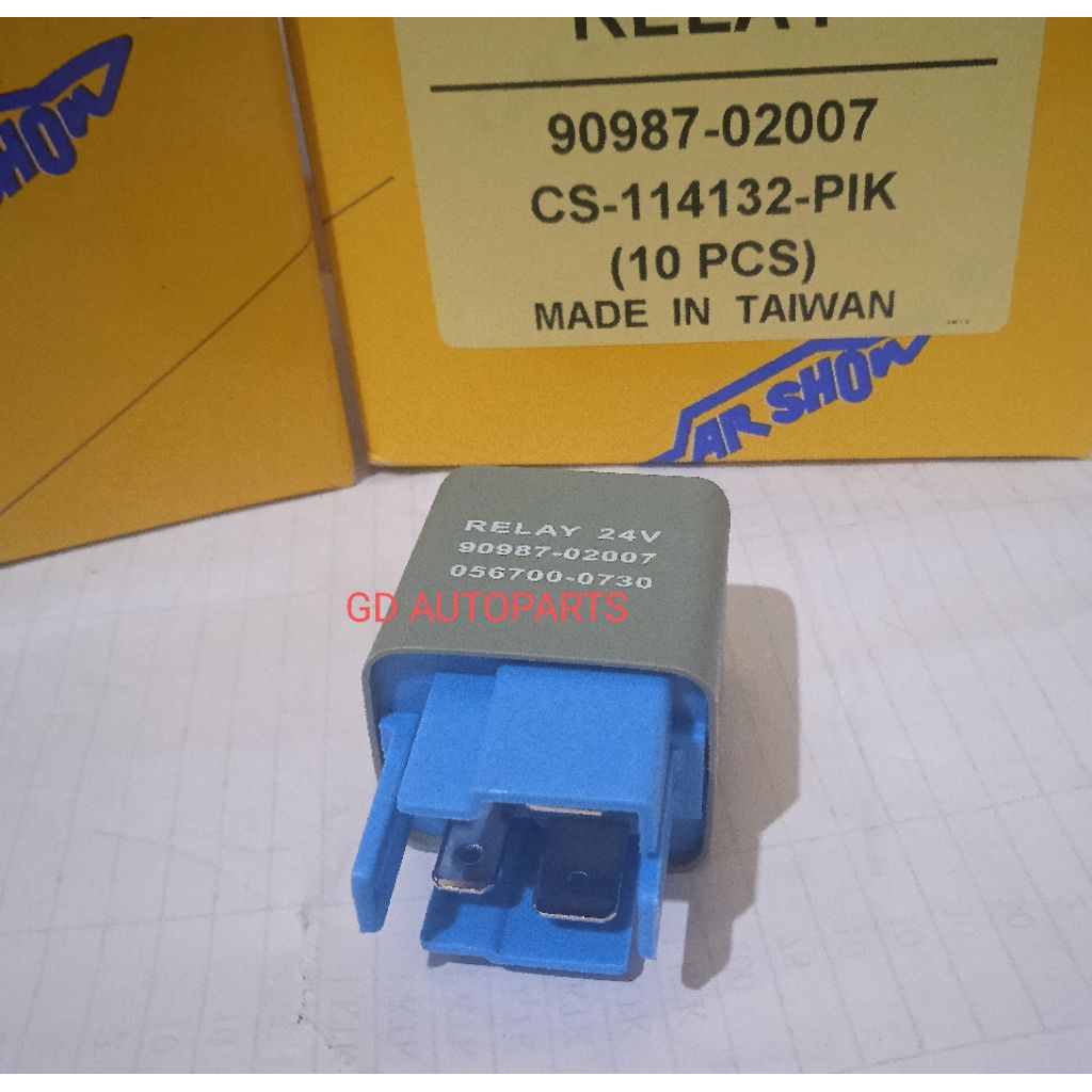 HEAD LAMP RELAY RELAY LAMPU TOYOTA HT125 24VOLT CARSHOW ASLI