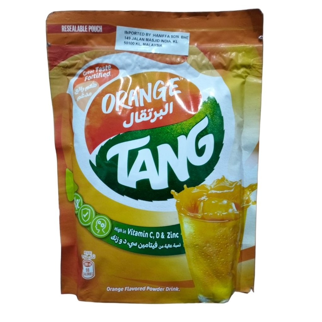 

Minuman Bubuk Serbuk Instant -Tang Powder 375 Gram Pack