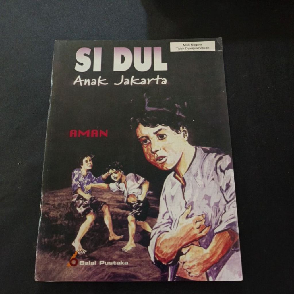 si dul anak jakarta aman original sastra klasik balai pustaka