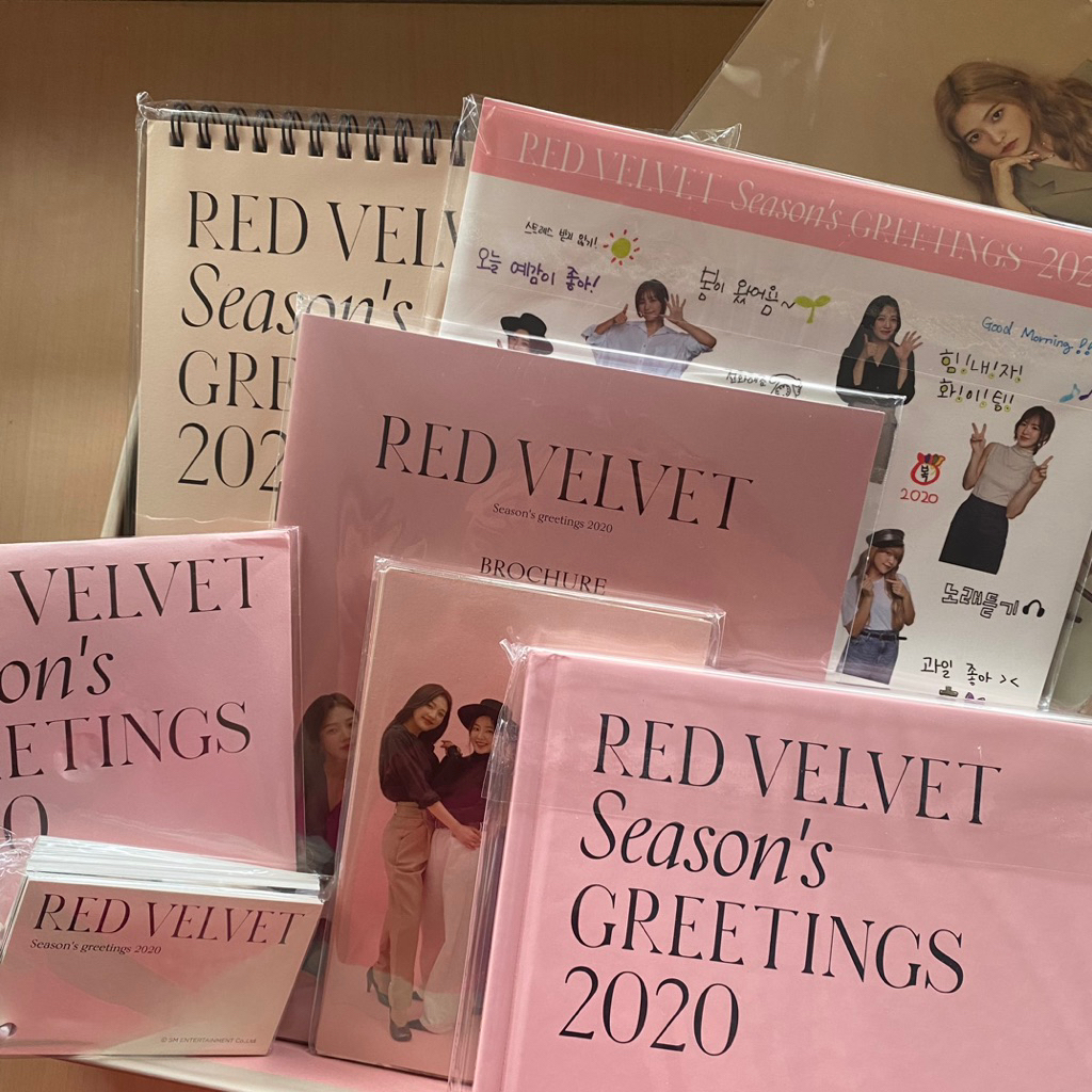 SHARING / FULLSET — Season Greeting’s 2020 - RED VELVET