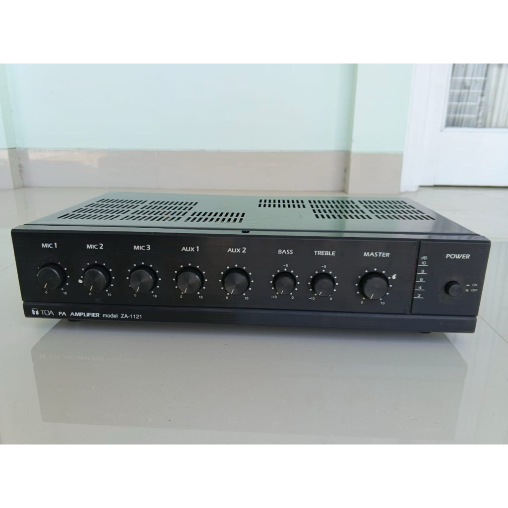 Ampli TOA ZA-1121 / 120 Watt - max 180 Watt barang bekas, normal dan ORI