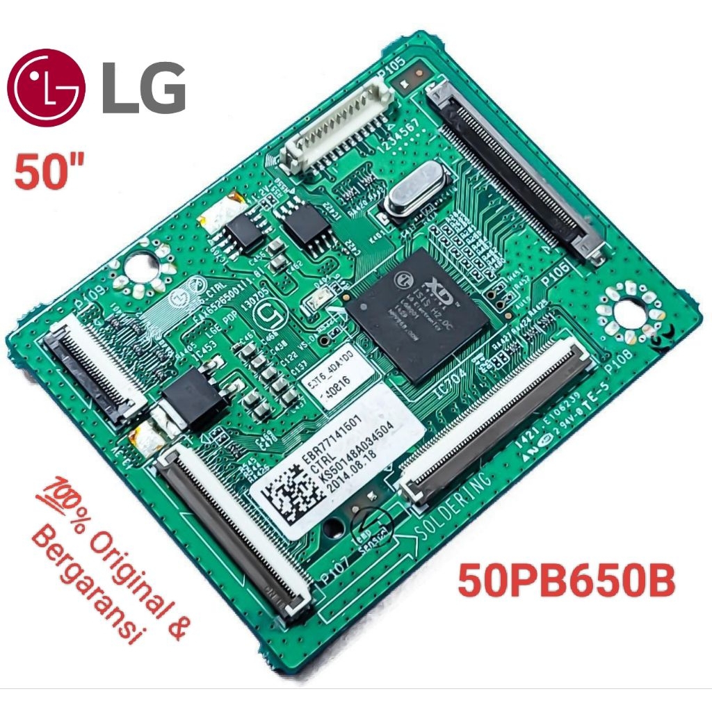 TICON / Timming Control TV LG 50PB650B 50" LG PLASMA 50 inch 50pb650b 50pb650 100% Original & Bergar