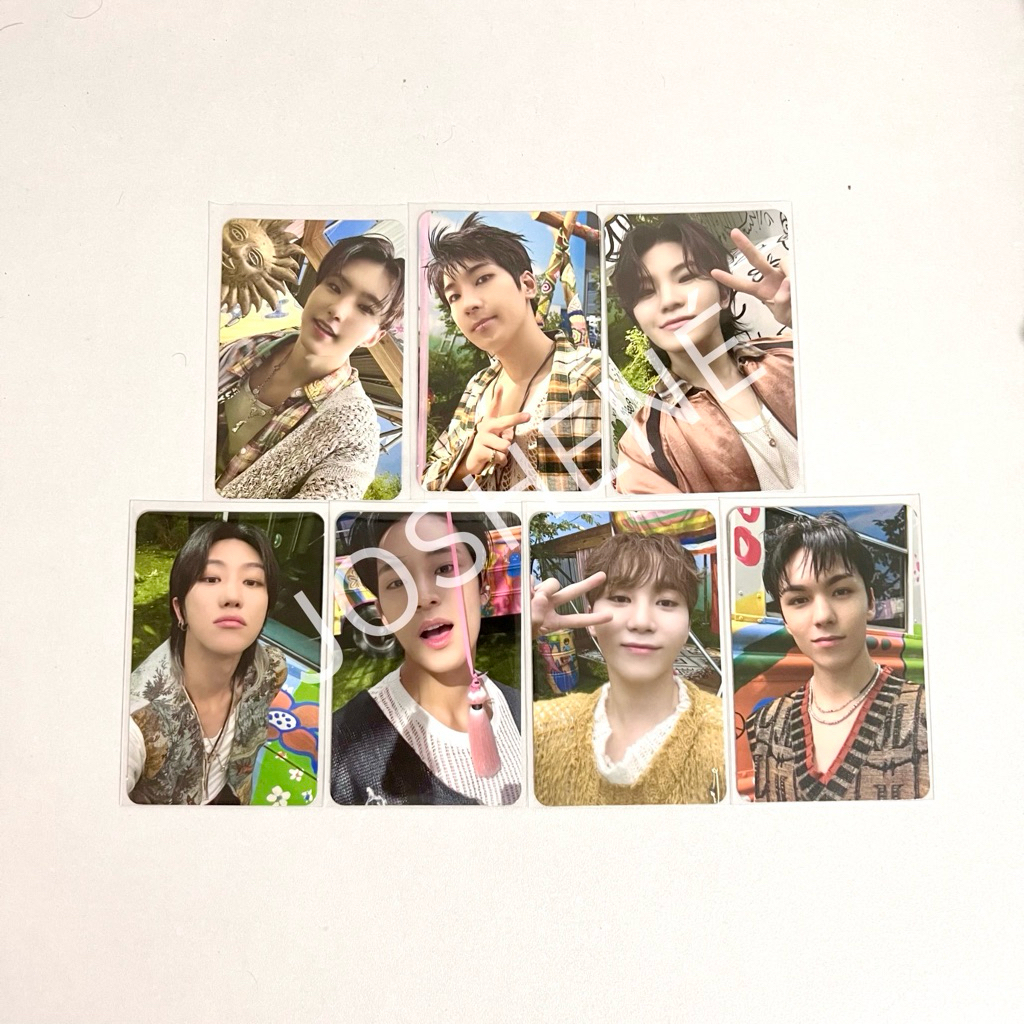 [READY STOCK OFFICIAL] Photocard SEVENTEENTH HEAVEN Yes24 Fansign PC Benefit Hoshi Wonwoo Woozi The8