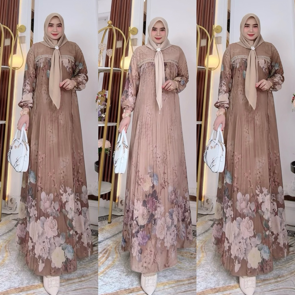 Gamis ZULFA DRESS Dewasa / ANAK ABAYA ANAK
