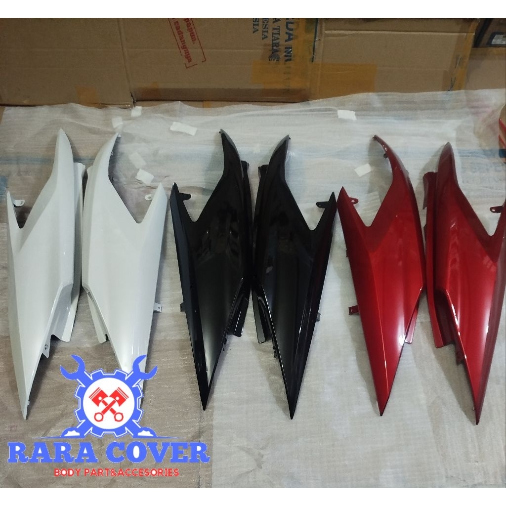 COVER BODY HALUS HONDA VARIO TEKNO / CBS 110 KARBU//COVER BODY BELAKANG KIRI KANAN VARIO 110 TEKNO /