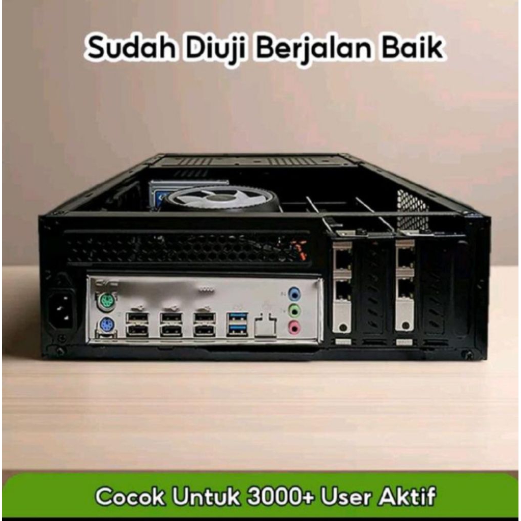 Server PC Mikrotik x68 20 CPU DDR4 Murah Berkualitas