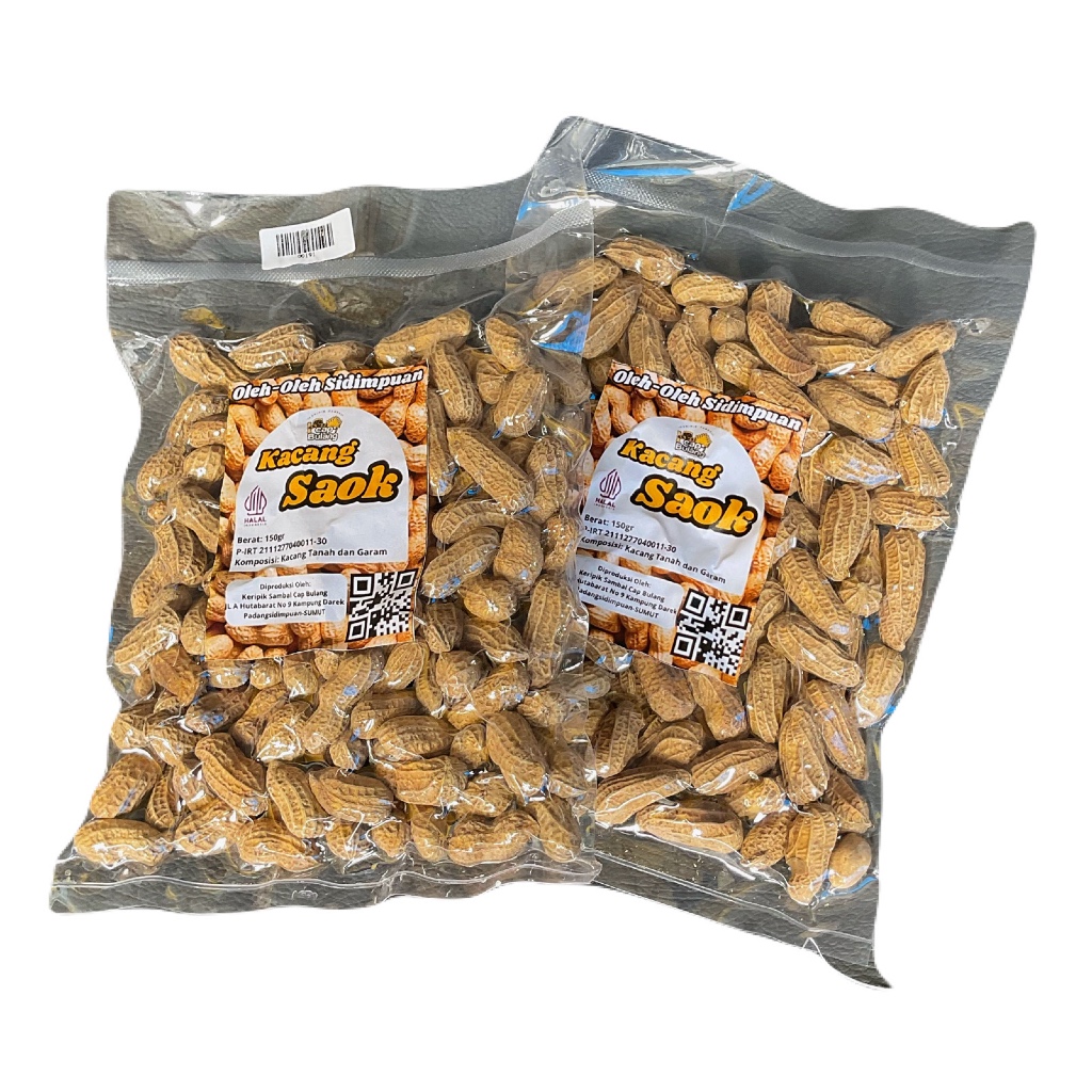 

Kacang Saok (Sangrai) Khas Sidempuan Tapanuli Selatan 150gr
